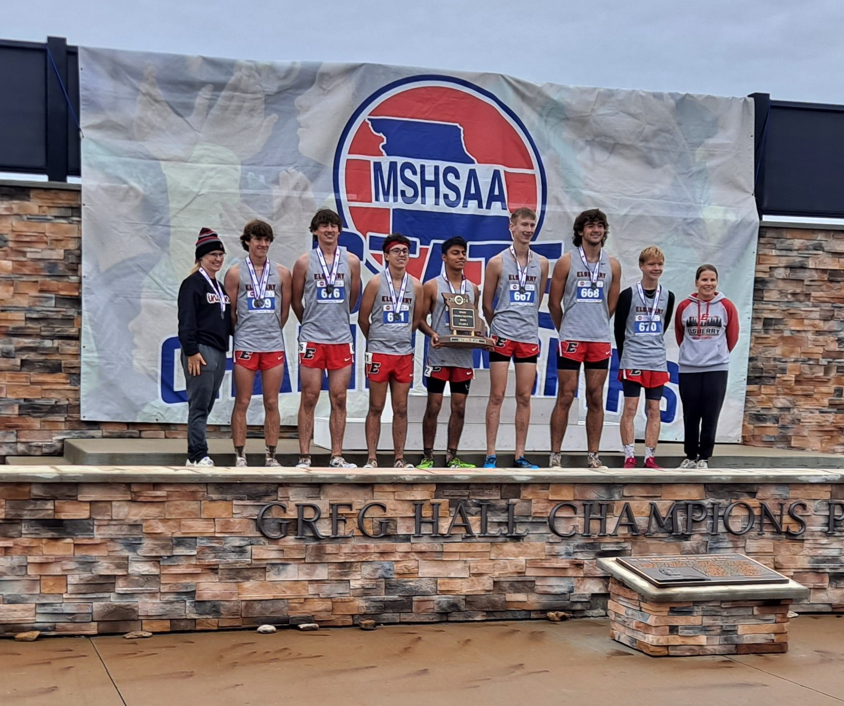 [Picture of XC Team at Gans Creek, 11.09.24]